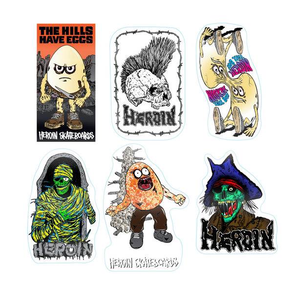 Hills Have Eggs Stickers 12pk