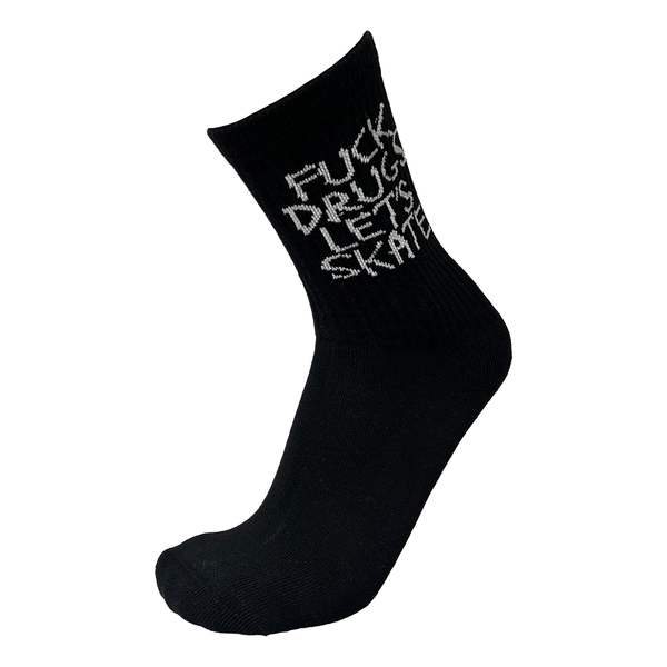 Fuck Drugs Socks