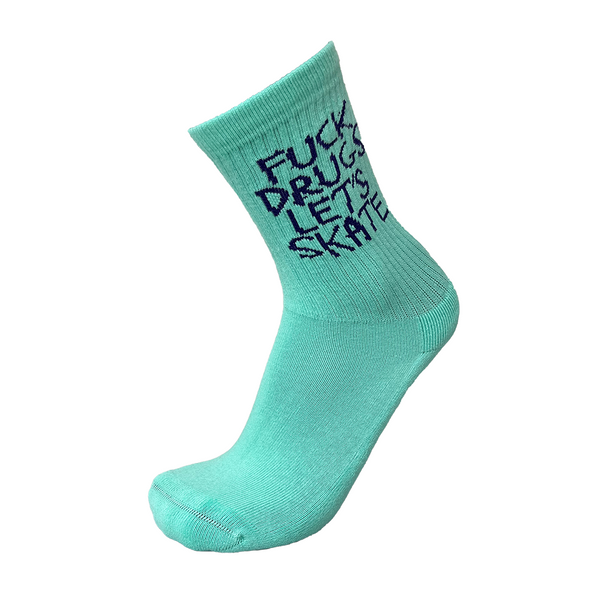 Fuck Drugs Socks
