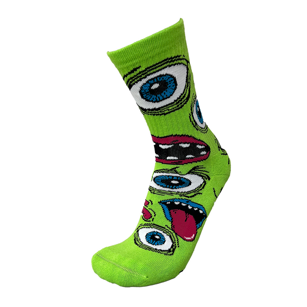 Mutant Sock Green