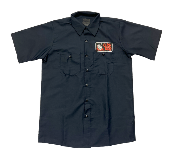 Curb Killer Work Shirt Navy