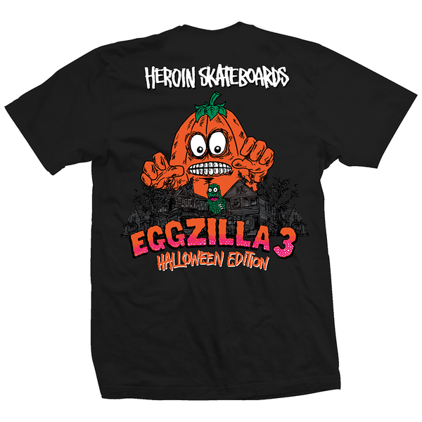 Eggzilla 3 Tee Black